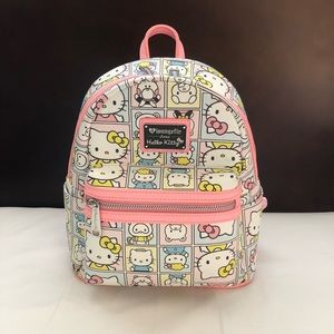 Loungefly Comic Style Hello Kitty Friends Mini Backpack